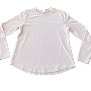 lululemon Love Long Sleeve T-Shirt | Pale Pink | Size 8 | EUC